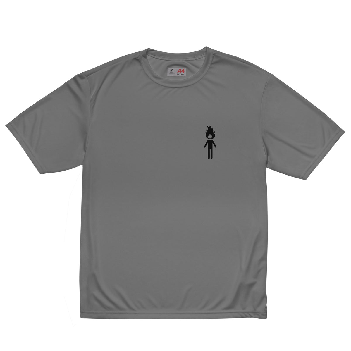 “Lil Flame” performance crew neck t-shirt