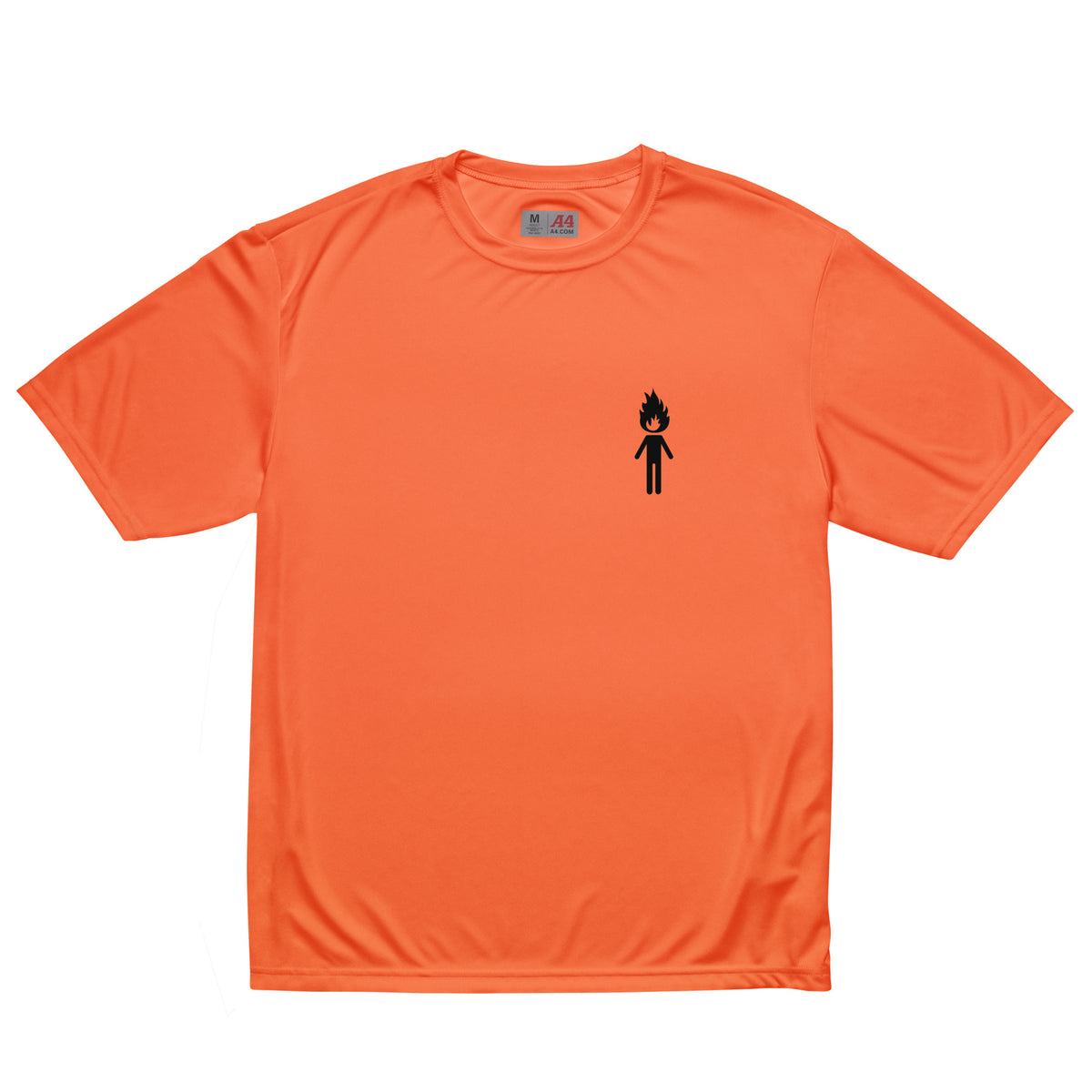 “Lil Flame” performance crew neck t-shirt