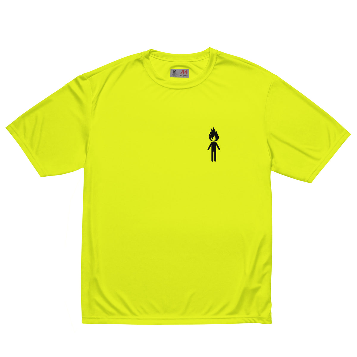 “Lil Flame” performance crew neck t-shirt