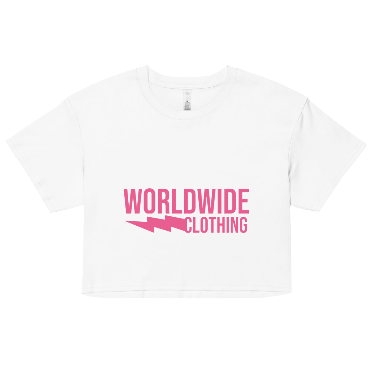 Breast cancer awareness Worldwide women’s crop top